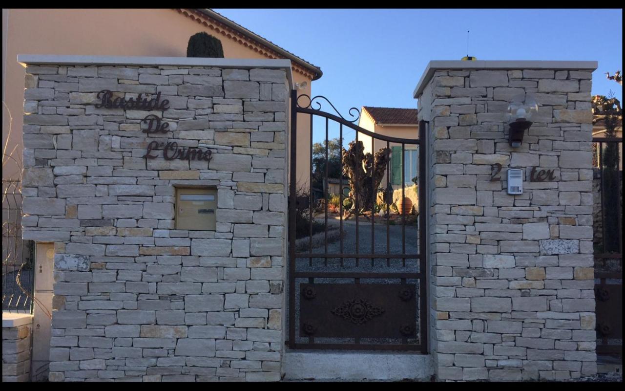 Bastide De L'Orme Lejlighed Forcalquier Eksteriør billede